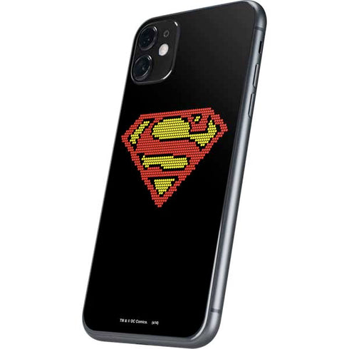 DC Comics Superman Logo Pixels iPhone 11 Skin